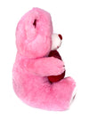 15" Pink Musical Valentine Bear with I Love You Heart and Light up cheek (1 piece)