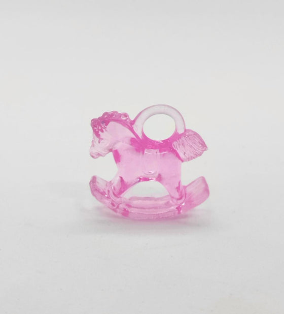 1.25" Plastic Mini Baby Rocking Horse (144 Pieces)| Color| Pink