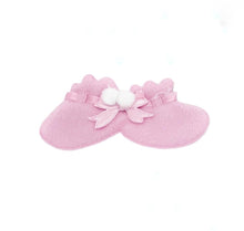  Baby Shower Decoration Cotton Baby Booties Pink (12 pieces)