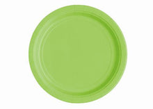  9" Lime Green Paper Plates(16 Pieces)