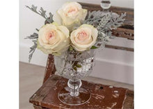  8 1/2" Fleur De Lis Crystal Vase (6 pieces) 