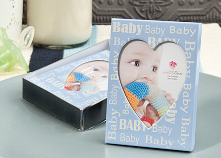 Baby Shower Plated Picture Frame boy (12 Pieces)