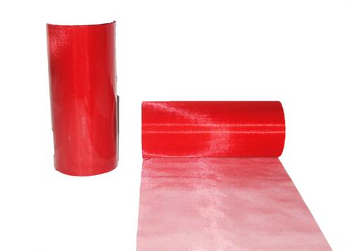 6 x 25 Yards Wide Organza Ribbon Red