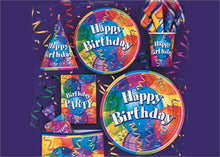  Brilliant Birthday Party Supply| Item| 13" square Large Napkin (16 pieces)