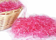  Pink Shredded Grass ( 8 oz. Bag )