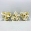 Scented Rose Petals Soap Favor Heart Shape Box Ivory (12 boxes)