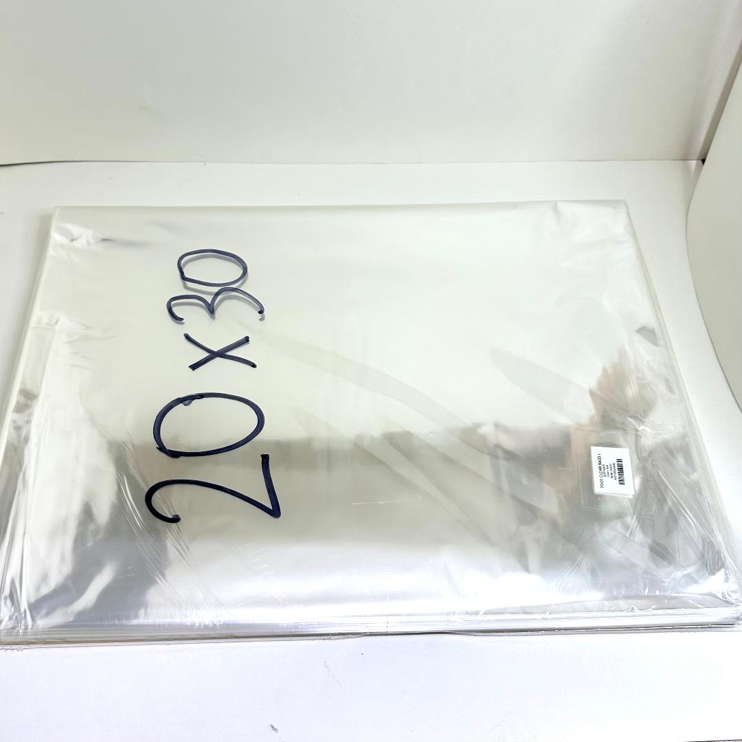 20" x 30" Clear Cellophane Bag (100 Pieces) – Jenly Wholesale Inc