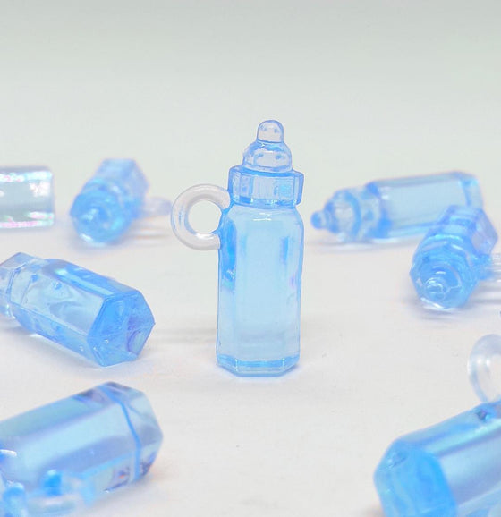 1.5" Plastic Mini Baby Bottles Favor (144 Pieces)Blue