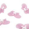 Baby Shower Decoration Cotton Baby Booties Pink (12 pieces)