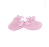Baby Shower Decoration Cotton Baby Booties Pink (12 pieces)