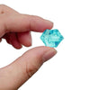 Acrylic Ice Crystal Rocks Vase Filler 23 X 18 MM Aqua Tiffany Blue(1 LB/Bag)