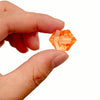 Acrylic Ice Crystal Rocks Vase Filler 23 X 18 MM Orange (1 LB/Bag)