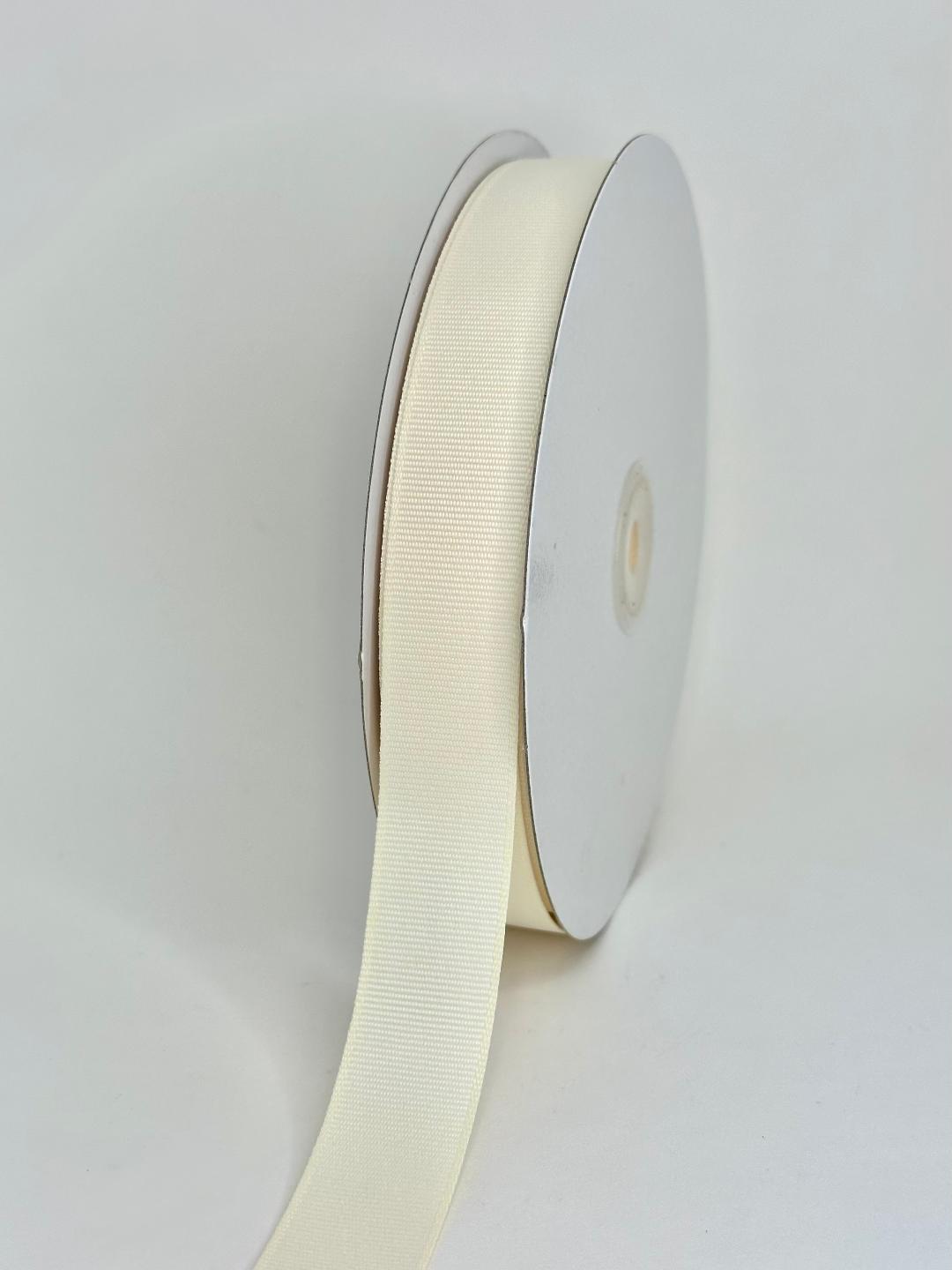 Grosgrain Ribbon Ivory 7/8