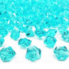 Acrylic Ice Crystal Rocks Vase Filler 23 X 18 MM Aqua Tiffany Blue(1 LB/Bag)