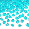 Acrylic Ice Crystal Rocks Vase Filler 23 X 18 MM Aqua Tiffany Blue(1 LB/Bag)