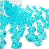 Acrylic Ice Crystal Rocks Vase Filler 23 X 18 MM Aqua Tiffany Blue(1 LB/Bag)