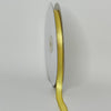 3/8" Double Face Satin Ribbon with Gold Edge Canary Yellow 50 Yards