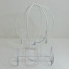 12 Inch White Wire Metal Pumpkin Carriage Centerpiece