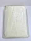 Ivory Sheer Organza Sheet With Sewn Edge 58" x 10 yards