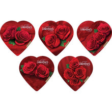  Elmer Chocolate 2 OZ. Heart Shaped Box Roses (12 boxes)