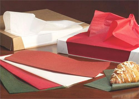 Waxed Tissue Paper - 24'' x 36'' 400ct Red