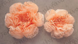12" & 16" Large Tissue Backdrop Flowers Party Wall Decoration Orange (2 Pieces)