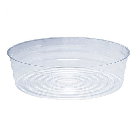 4 Inch Deep 12 Inch Diameter Clear Plastic Liner (10 Pieces)