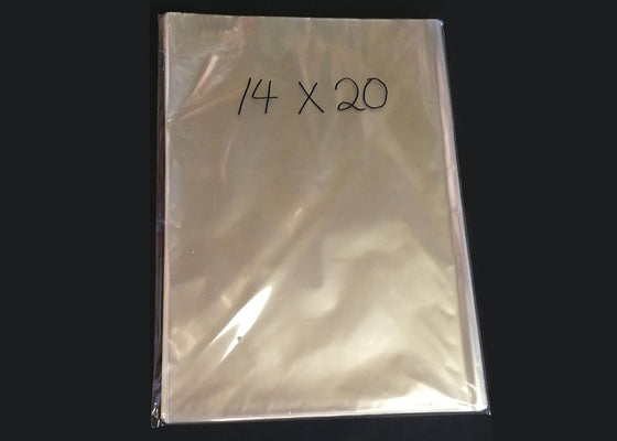 14"x 20" Clear Cellophane Bag (100 Pieces)