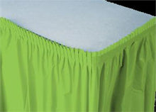  Apple Green Plastic Table Skirt (1 Piece)