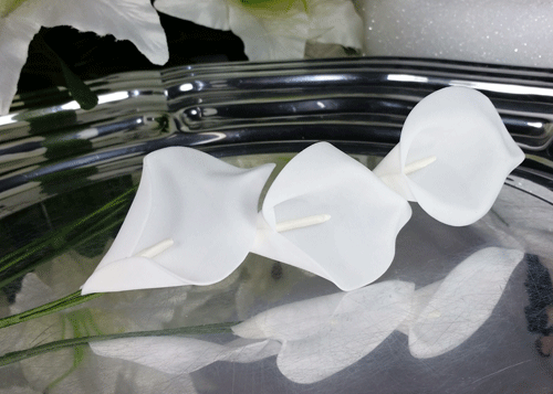 Bouquet Accents Calla Lily Flower White(18 flowers)