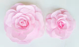 12" & 16" Foam Backdrop Flowers for Beautiful Room Wall Decoration Pink (2 Pieces) 