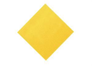 10" X 10" Yellow Paper Beverage Napkins 20cts