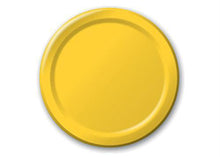  7" Yellow Paper Plates(20 Pieces)