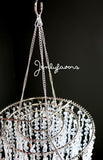 Acrylic Chandelier Centerpiece Clear For Party Decoration