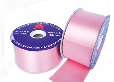 DirectFloral. #40 Waterproof Poly Flora-Satin Ribbon - Pink