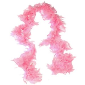 6' Feather Boa Pink