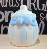 3 PCS Set 4 Inch Mini Piggy Bank Boy Baby Shower Party Favor Blue