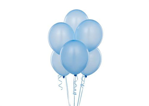 12" Pastel Blue Balloon (72 Pieces)