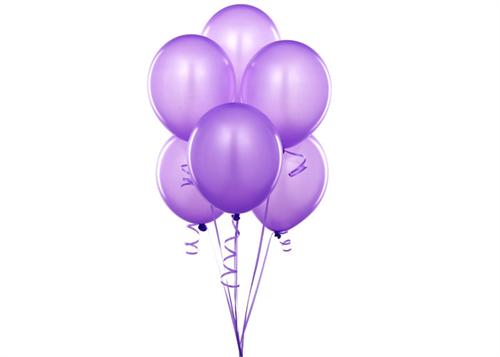 12" Lavender Balloon (72 Pieces)