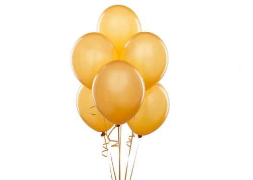  12" Metallic Gold Balloon (72 Pieces)