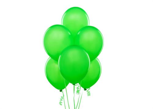 12" Lime Green Balloon (72 Pieces)