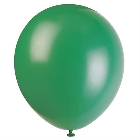 12" Deep Forest Green Balloon (72 Pieces)