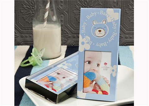 Baby Shower Teddy Bear Picture Frame boy (12 Pieces)