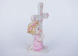 6 Inch Praying Angel Figurine Baptism & Communion Party Favors Decoration Girl (12 Pieces)