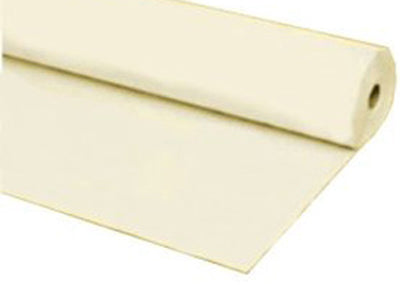 Ivory Plastic Table Cover 40 x 100 ft