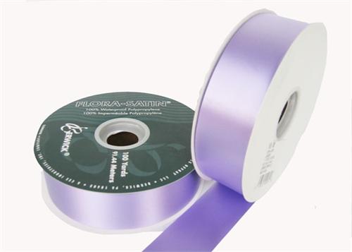 #9 Lavender Flora Satin Ribbon 1- 7/16" X 100 Yards (1 Roll)