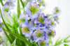 Artificial Phlox & Oats Mix Silk Flower Bush Purple
