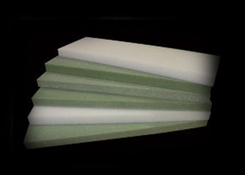 Styrofoam Sheet 2"x12"x36"| color| green