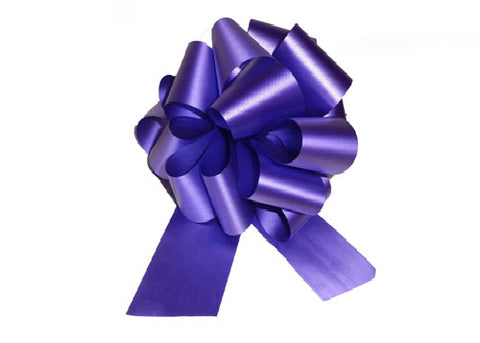 Large Purple Pull Bow (10 Pieces)