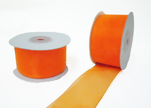 Organce Translucent Ribbon 1-1/2